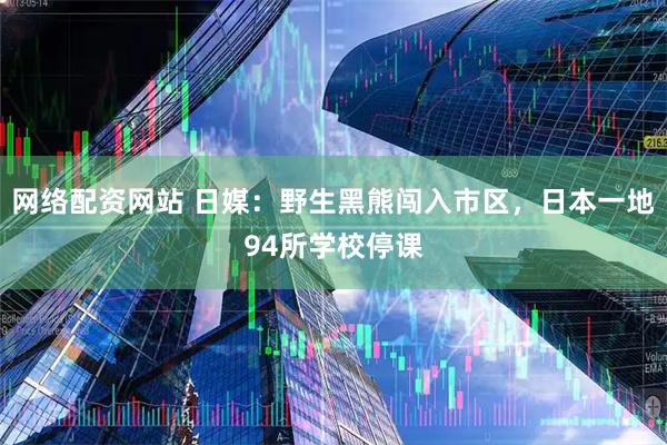 网络配资网站 日媒：野生黑熊闯入市区，日本一地94所学校停课